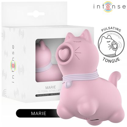 INTENSE - STIMOLATORE DELLA LINGUA CON EFFETTO PULSAZIONE MARIE PINK