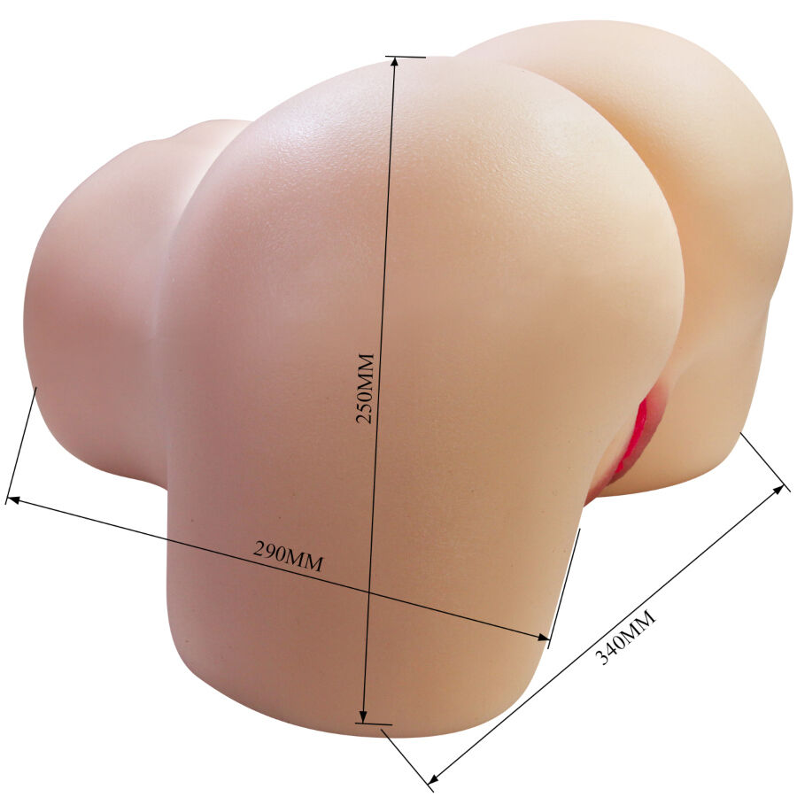 CRAZY BULL - JULIA REALISTICA FEMMINILE SEDERE VAGINA E ANALE 11 KG