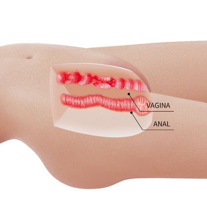 CRAZY BULL - MIA TORSO FEMMINILE REALISTICO VAGINA E ANALE 8,5 KG