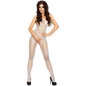 PASSION - EROTICLINE CATSUIT BIANCO BS010