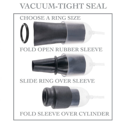 FETISH FANTASY SERIES - SERIE DI GHIANDOLE ASPIRANTI CON ANELLI POTENZIANTI