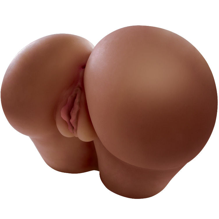 Pipedeame Fuck Me vagina sciolta e culo nero realistico di EXTREME TOYZ, dettagli realistici e morbidi, scena con prodotto aperto.