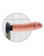 KING COCK - DILDO VIBRATORE 20.32 CM NATURALE