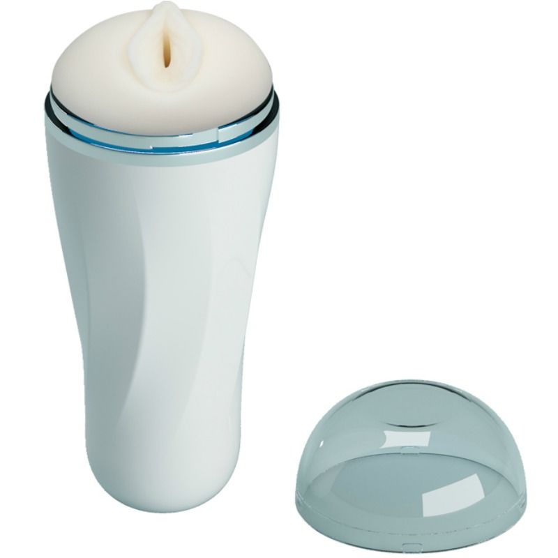 Masturbatore maschile PRETTY LOVE con design a forma di vagina, silicone realistico, dettagli anatomici, modello di alta qualità.