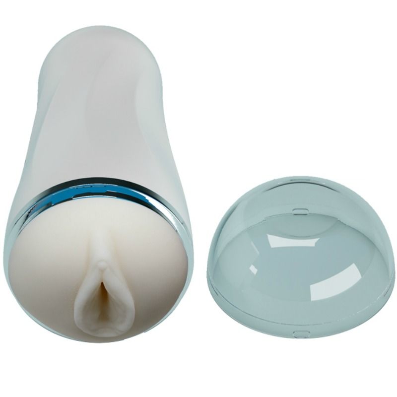 Masturbatore maschile PRETTY LOVE con design a forma di vagina, morbido e realistico, per piacere e stimolazione.
