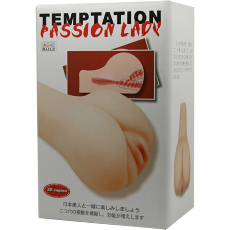 Mascherina masturbatore Vaginale BAILE 3D Passion Lady, modello realistico e dettagliato, marca BAILE FOR HIM.