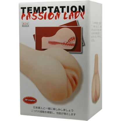 Mascherina masturbatore Vaginale BAILE 3D Passion Lady, modello realistico e dettagliato, marca BAILE FOR HIM.