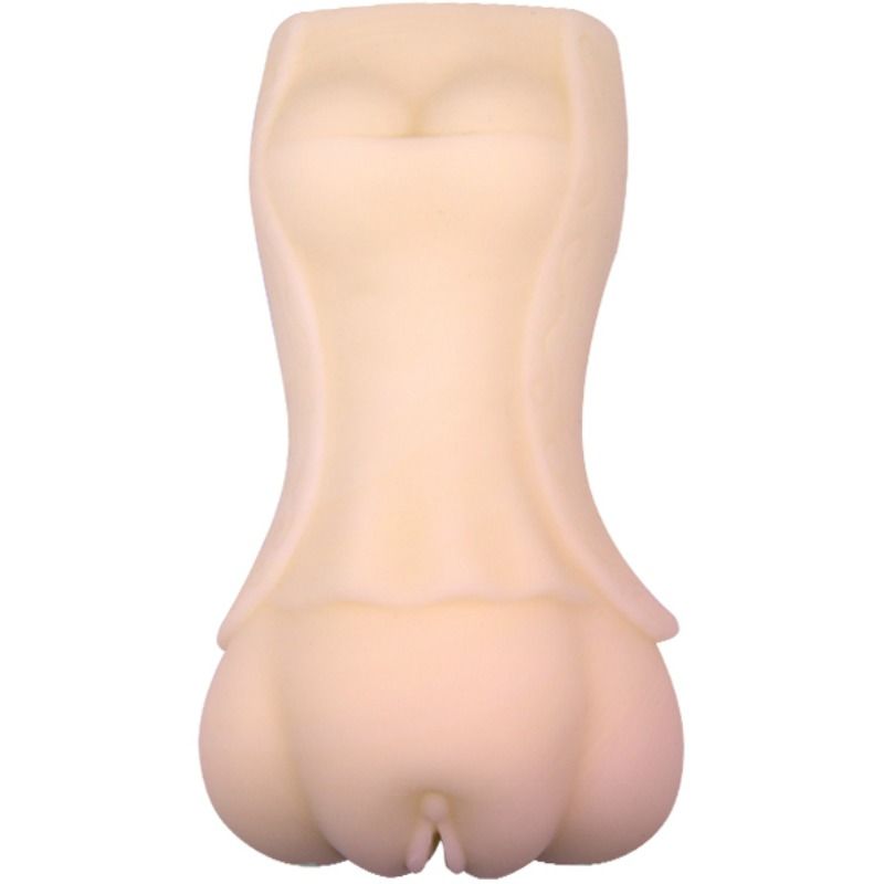 Masturbatore femminile Crazy Bull con pelle realistica e dettagliata, design anatomico per stimolazione confortevole.
