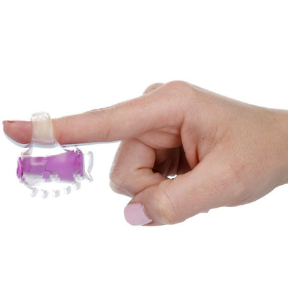 Stimolatore per dita Lilla CASUAL LOVE, dispositivo di piccole dimensioni e design ergonomico per il piacere personale.