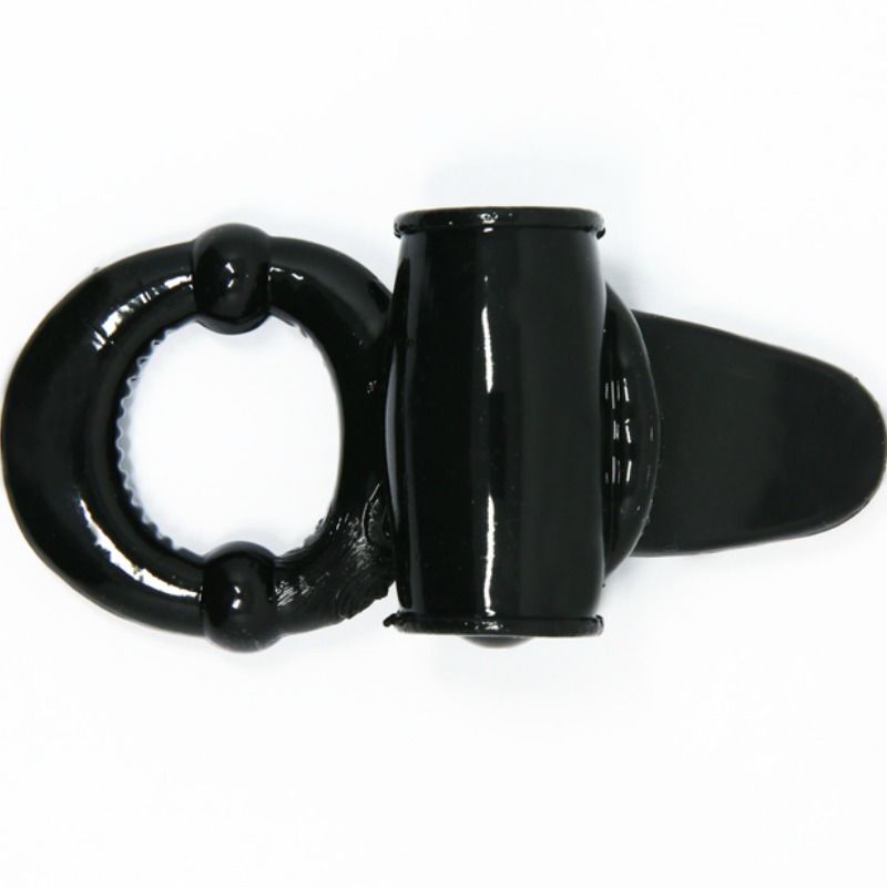 Anello vibrante Sweet Ring con coniglio strutturato di BAILE FOR HIM, design moderno e dettagliata lavorazione in metallo.