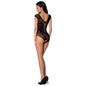 PASSION - DONNA BS064 BODYSTOCKING NERO TAGLIA UNICA