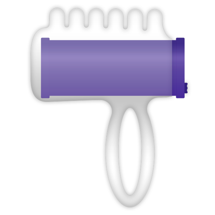 Stimolatore per dita Lilla Casual Love, design compatto e colorato, ideale per il benessere e il piacere sensoriale.