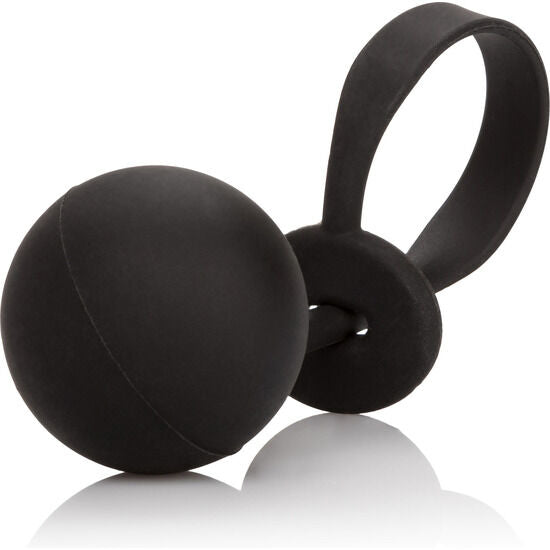 Anello per lasso CALEXOTICS con pesi, attrezzo fitness per allenamento di forza e resistenza, in metallo nero e resistente