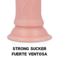 ROCKARMY - IMBRACATURA + DILDO REALISTICO TIGRE A DOPPIA DENSIT 14 CM -O- 4.46 CM