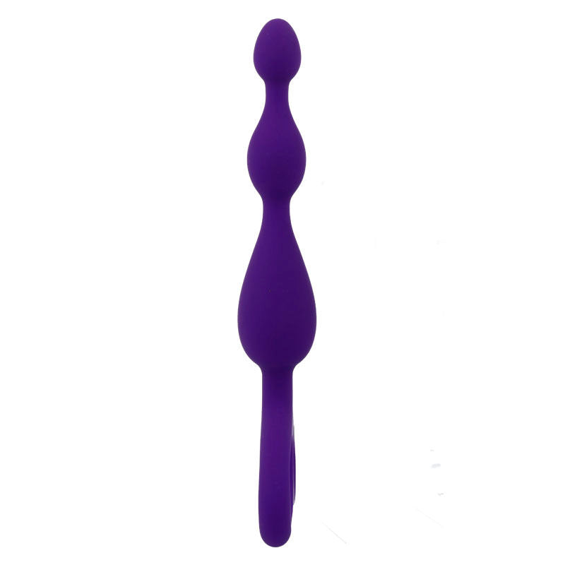 Danti anale lilla INTENSE ANAL TOYS, giocattolo anale in colore viola, morbido e ergonomico, con superficie liscia e design ergonomico.