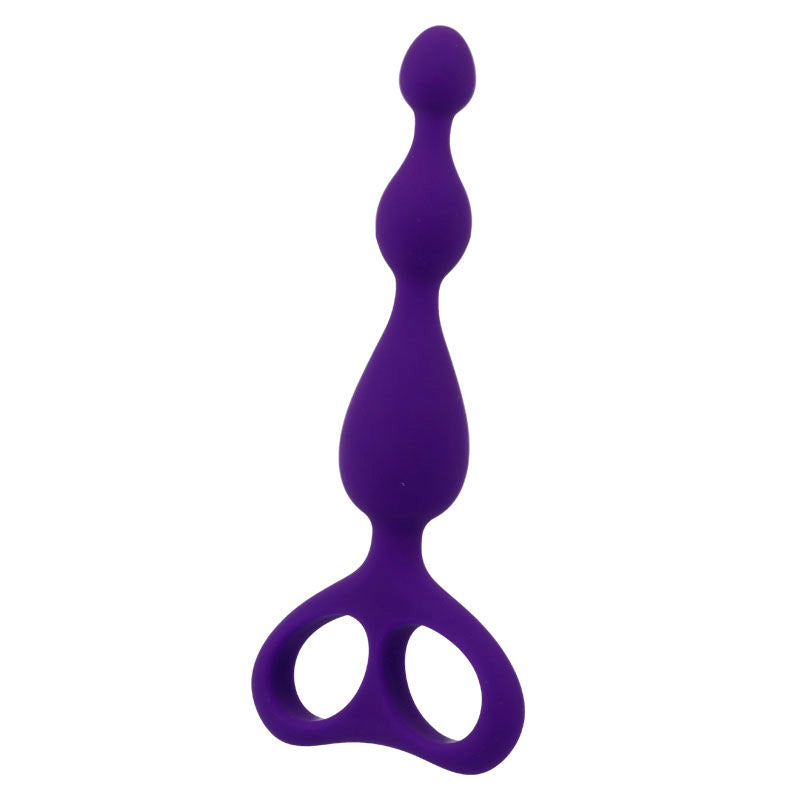 Danti anale lilla INTENSE ANAL TOYS, giocattolo erotico in silicone di colore viola per stimolazione anale.