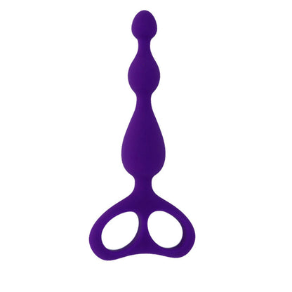 Danti anale lilla di INTENSE ANAL TOYS, silicone, con superficie liscia e design ergonomico per piacere e comfort