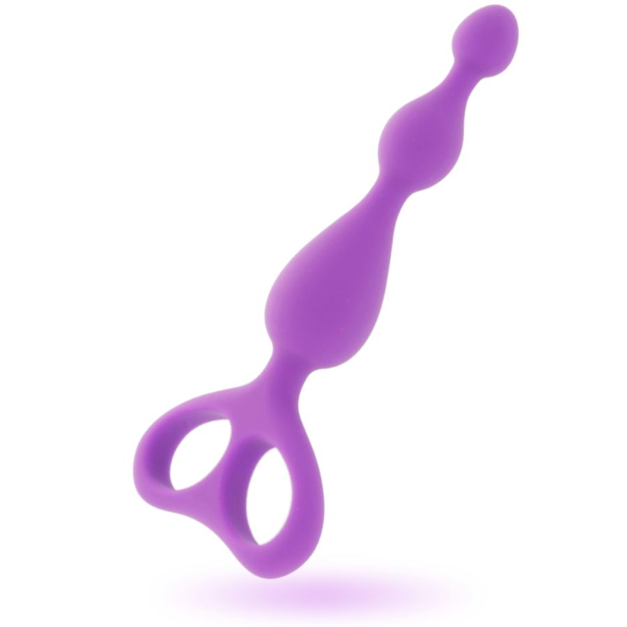 Danti anale lilla INTENSE ANAL TOYS, giocattolo anale in silicone con design ergonomico e colore viola.