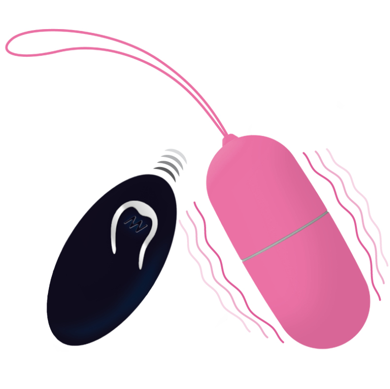Uovo vibrante rosa INTENSE Flippy I con telecomando, giocattolo intimo per coppie, con design elegante e funzionalità wireless.