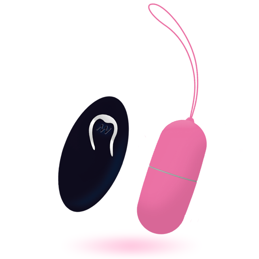 Uovo vibrante rosa INTENSE Flippy I con telecomando, giocattolo intimo per adulti, con design ergonomico e controllo wireless.