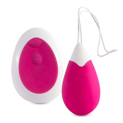 Telecomando vibratore Jan Egg rosa di Intense Couples Toys, dispositivo compatto e discreto per piacere personale.