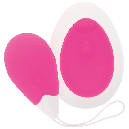 Telecomando vibratore Jan Egg rosa di Intense Couples Toys, dispositivo compatto e wireless per giochi intimi.