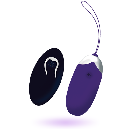 Uovo vibrante Flippy II viola di INTENSE COUPLES TOYS, con telecomando, design elegante e funzionalità stimolanti.