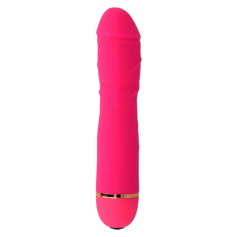 Silicone rosa INTENSE AIRON 20 VELOCIT, prodotto di INTENSE FUN, con superficie liscia e forma ergonomica visibile in immagine.