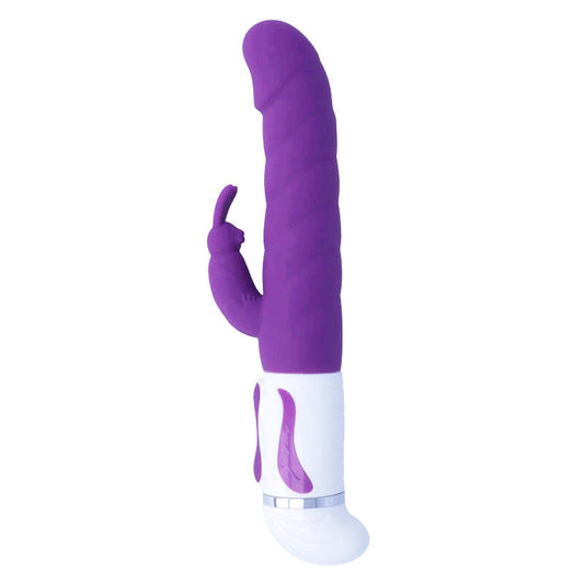 Vibratore rotore INTENSE Bobble in silicone color lilla, design compatto e ergonomico, ideale per stimolazione e piacere.