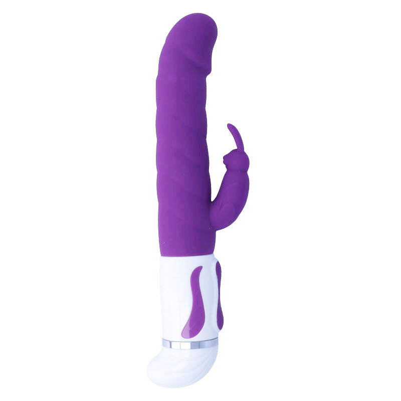 Vibratore rotore INTENSE Bobble in silicone lilla, design ergonomico e stimolante, prodotto per il piacere intimo.