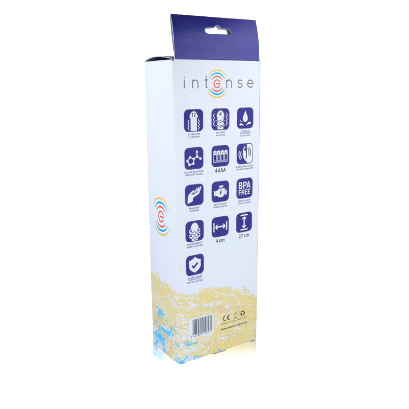 Vibratore rotore INTENSE Bobble in silicone lilla, con design ergonomico e superficie liscia, ideale per stimolazione.