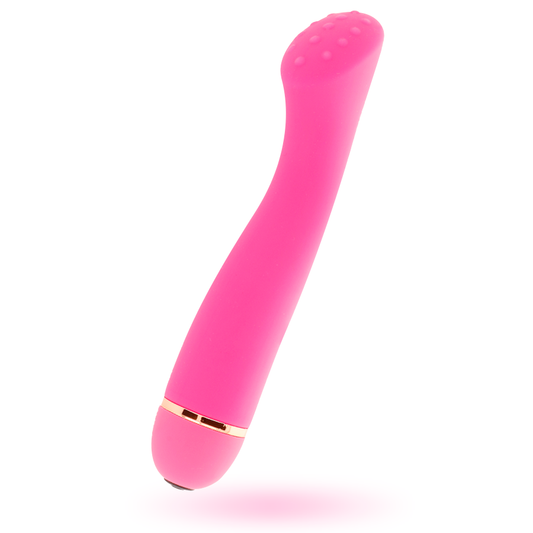 LILO 20 Velocità in silicone rosa di INTENSE FUN, motore vibrante e design ergonomico per massaggi e piacere.