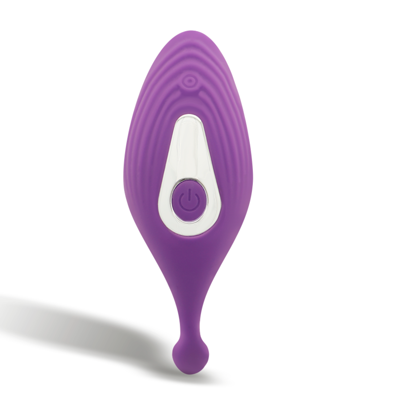 Slip pantie viola INTENSE FUN con telecomando, morbido tessuto e dettaglio elegante, perfetto per comfort e stile.