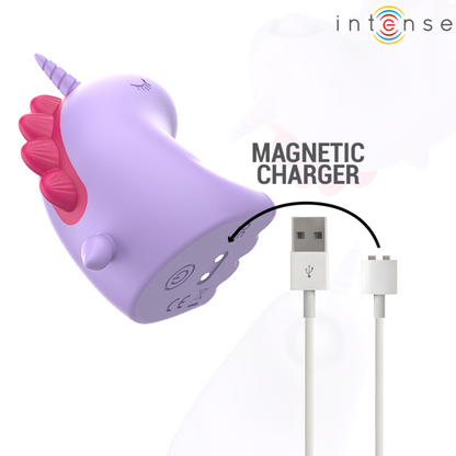 Stimolatore della lingua Dolce INTENSE FUN con pulsazioni, dispositivo di piacere con design ergonomico e colori vivaci.