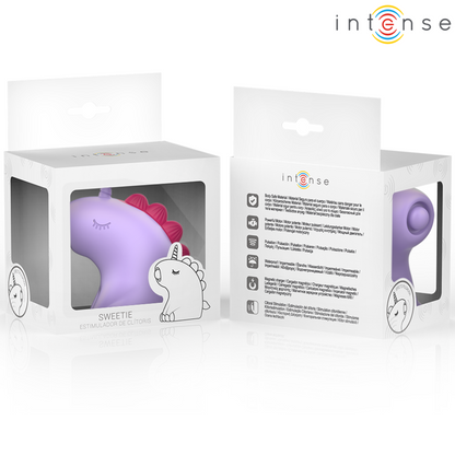 Stimolatore della lingua INTENSE Fun, dispositivo per la stimolazione orale, con design compatto e colori vivaci.