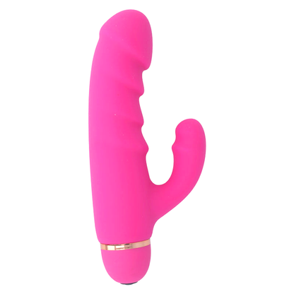 Silicone rosa INTENSE FUN Crass 20 Velocità, manopola e dettagli visibili, per uso personale e relax.