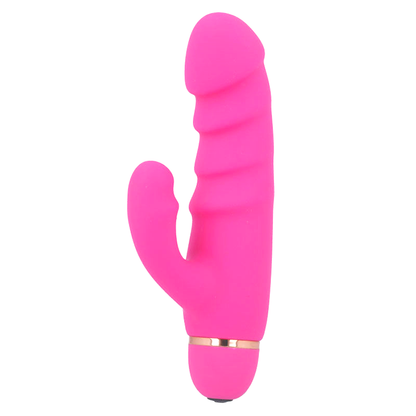 Silicone crass rosa INTENSE FUN, modello 20 velocità, con dettagli e pulsanti visibili, per uso personale e di piacere.