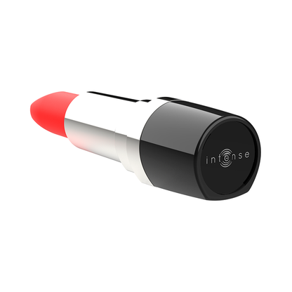 Rossetto vibrante Lippsy di INTENSE FUN, confezione con colore intenso e finitura lucida, perfetto per un trucco audace e brillante.