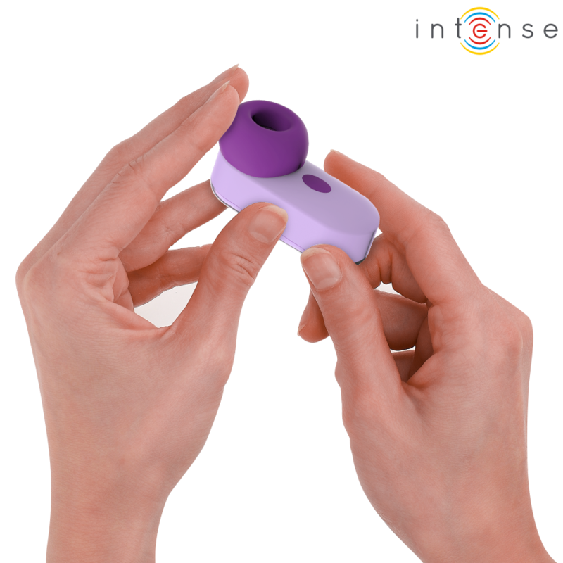 Stimolatore clitoride Sabrina Viola di INTENSE FUN, dispositivo vibrante viola per il piacere intimo femminile.