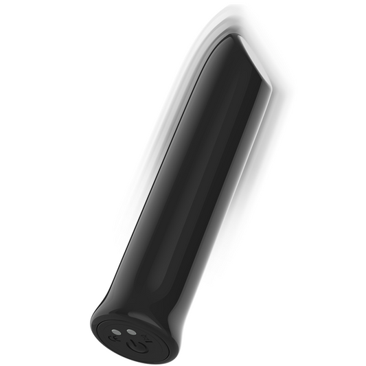Stimolatore clitorideo INTENSE - TODRICK BLACK PROIETTILE stimolante, design nero e compatto, prodotto INTENSE FUN.