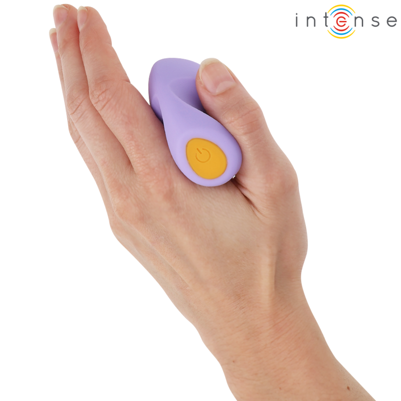 Stimolatore Ursula INTENSE FUN con 10 vibrazioni, colore viola, design ergonomico, ideale per il piacere personale.