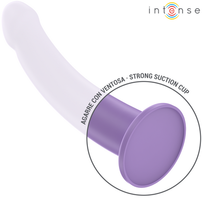 Vibratore INTENSE Eddie, 17,5 cm, viola con telecomando e 10 vibrazioni, design ergonomico per piacere e stimolazione