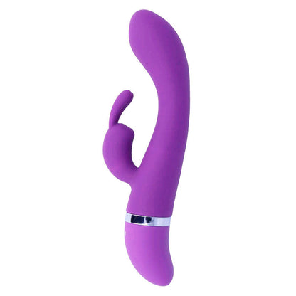 Vibratore Hiliari lilla in silicone Luxe di INTENSE FUN, dettagliato e ergonomico, per stimolazione sensoriale.