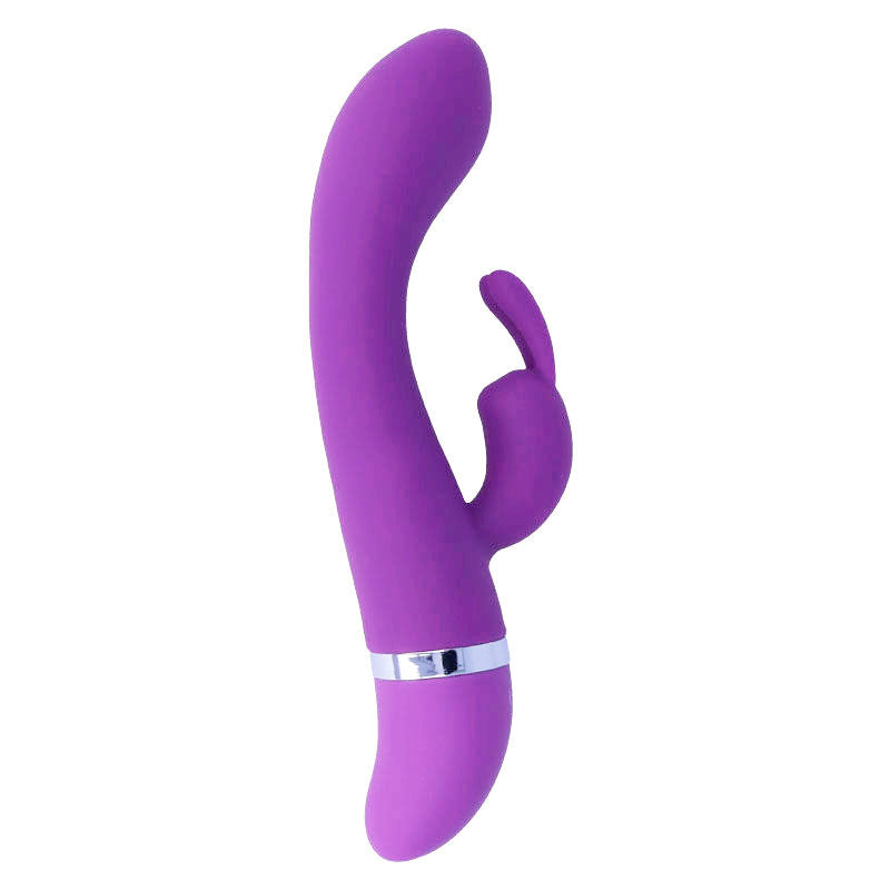 Vibratore Hilarì lilla in silicone Luxe di INTENSE FUN, design elegante e superficie liscia, ideale per il piacere personale.
