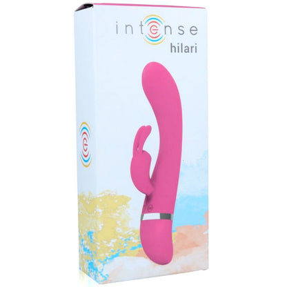 Vibratore Luxe in silicone rosa di INTENSE FUN, design elegante e morbido, ideale per stimolazione e piacere personale.