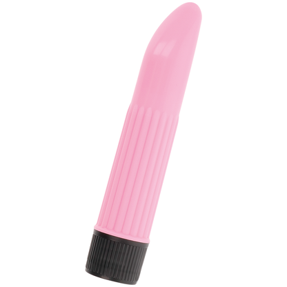 Vibratore rosa INTENSE Sonny di INTENSE FUN, con forma compatta e dettagli morbidi, mostrato in un'immagine chiara e luminosa