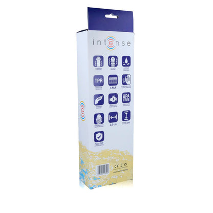 Vibratore rotante Guppy lilla di INTENSE FUN, dispositivo di stimolazione con design compatto e colore viola.