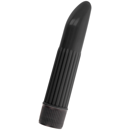 Vibratore Sonny Black di INTENSE FUN, dispositivo di piacere con design elegante e superficie liscia, per stimolazione intensa