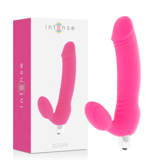 Set di sette spatole in silicone fucsia INTENSE FUN, ideali per cucina e pasticceria, con impugnature robuste e flessibili.
