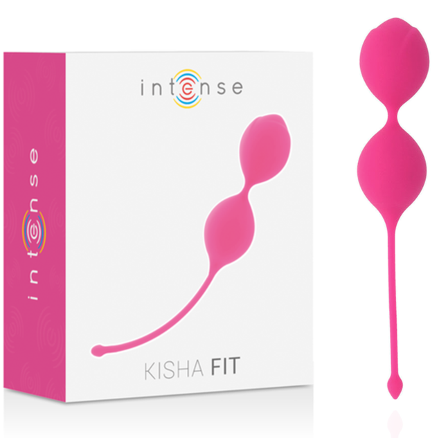 Kisha Fit in silicone fucsia di INTENSE HEALTH & FUN, dispositivo Kegel rosa per esercizi di rafforzamento pelvico